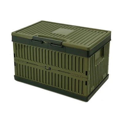 35L/60L muovilaatikossa pinottavat säilytysastiat kansilla